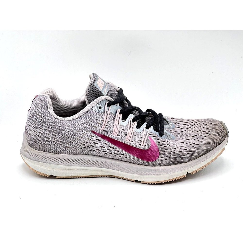 Nike Zoom Winflo 5 Gray Running Shoes Sneakers Women's Size 8 BV6136-001 - Picture 4 of 12